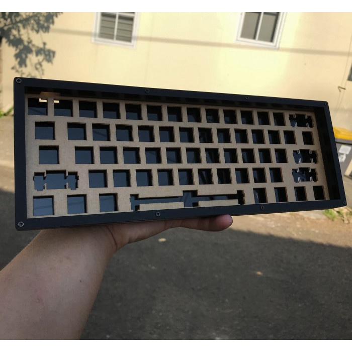 Terlaris Keyboard Custom Case Acrylic Fantech Maxfit61 + Plate Mechanical Keyboard