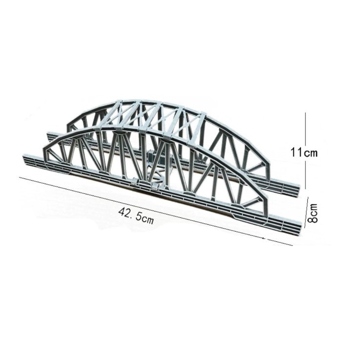 HOT SALE SINGLE DOME IRON BRIDGE (GREY) BUKAN TAKARA TOMY TERLARIS