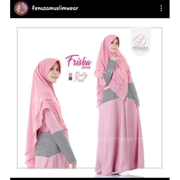 Preloved Koleksi Pribadi - Gamis Fenuza XL