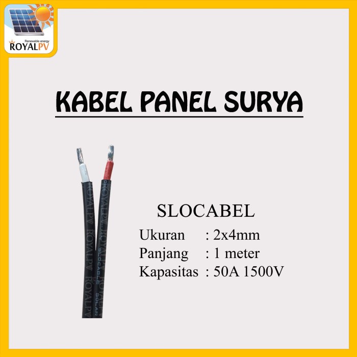 Terlaris Kabel Solar Cell Panel Surya Solar Panel 2X4Mm Pv1-F Pv1F