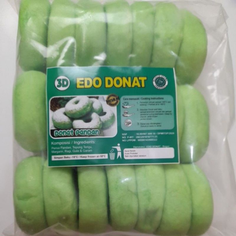 

Edo Donat Pandan Mini Isi 20