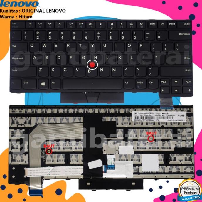 Keyboard Lenovo Thinkpad T470 T480 A475 A485