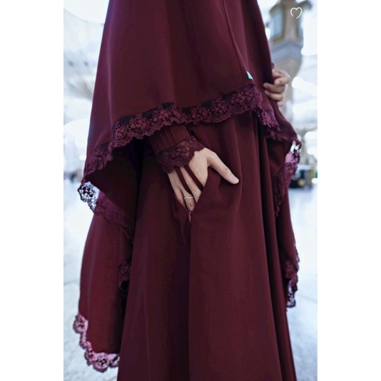 ameera by mahira fk burgundy
