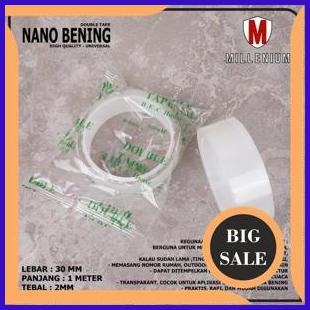 

DOUBLE TAPE NANO BENING TAHAN AIR 30MM x 2MM x 1M (P) HIGH QUALITY parts 29M4R23