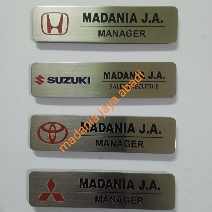 

Terlaris Pin Magnet / Name Tag Magnet / Nama Dada Magnet Custom