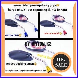 KACA SPION OVAL VARIASI MOTOR VERZA-TIGER-MEGAPRO-GL PRO-CB 100-CB OLD accessories 29M4R23