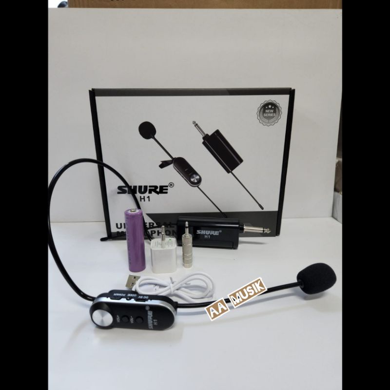 MIC WIRELLES SHURE H 1 MIC HEADSET SHURE H1