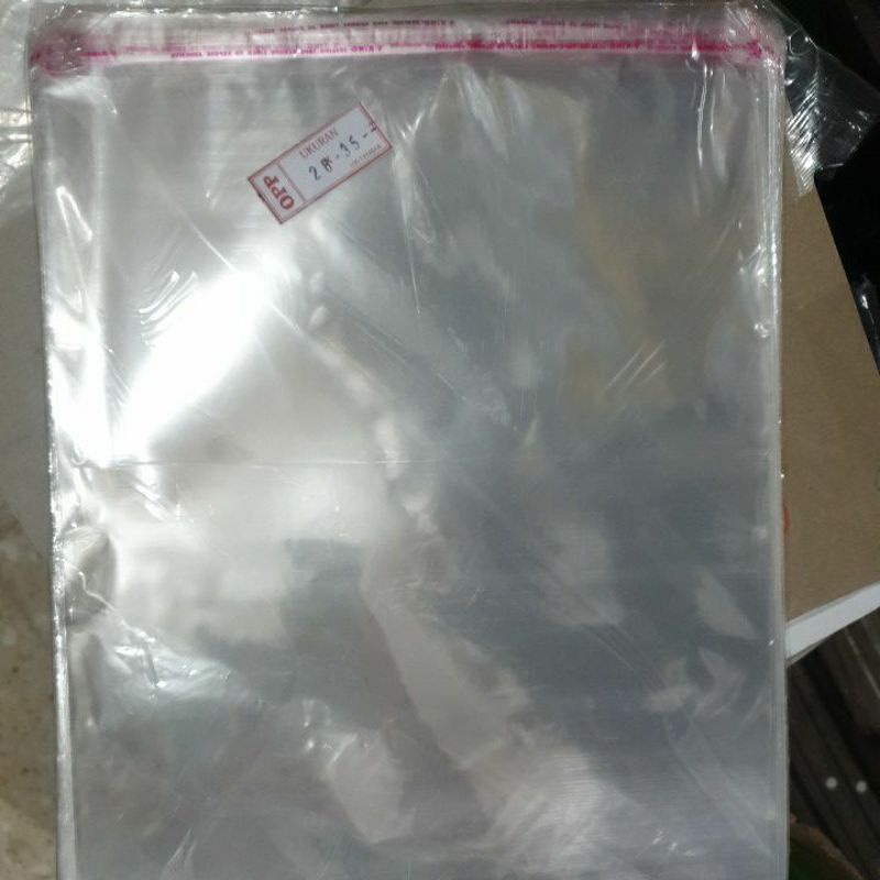Opp Baju 28x35 100 pcs