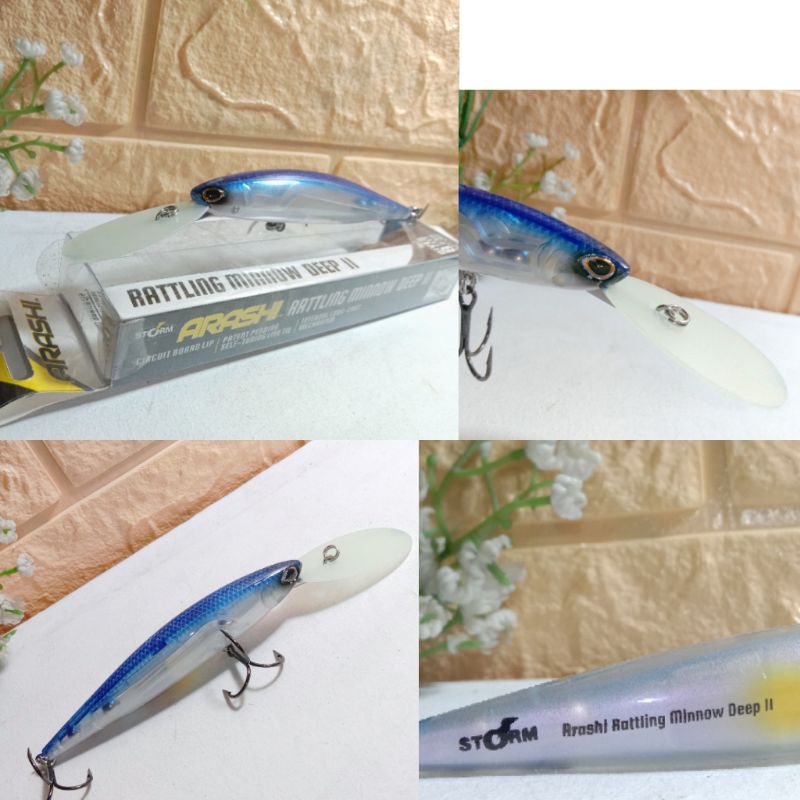 Umpan storm Rattling Minnow deep ll