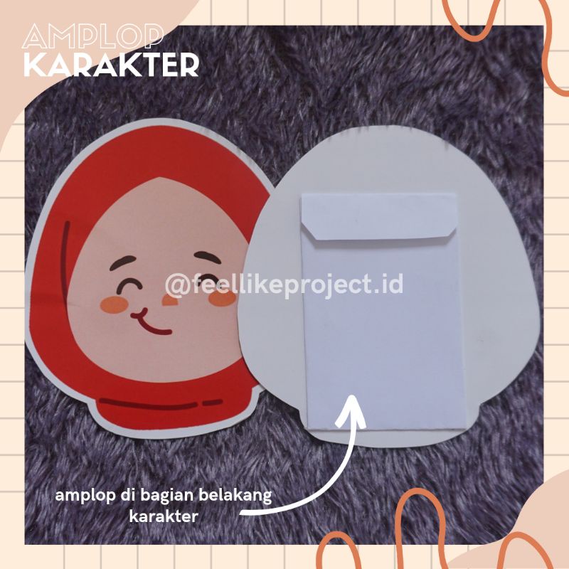 

AMPLOP LEBARAN KARAKTER VIRAL 12 PCS - feellikeproject.id