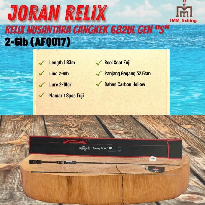 JORAN RELIX NUSANTARA CANGKEK | Tongkat Pancing | FishingRod | UL | BC