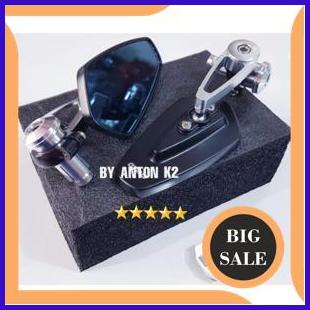 SPION JALU OVAL/BAR END VARIASI MOTOR BEAT FI/BEAT DELUXE/VARIO KARBU sparepart 29M4R23