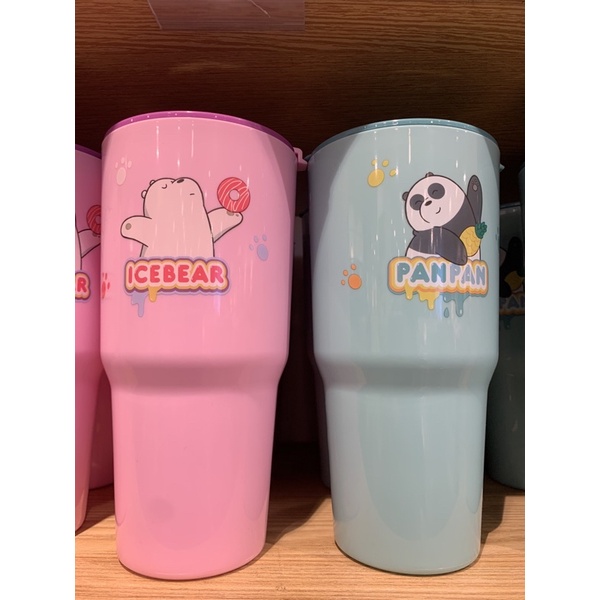 Botol Minum We Bare Bears Miniso terbaru