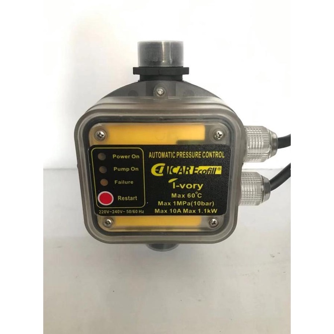 Otomatis Pompa Air Automatic Pressure Control Ivory Icar Ecofill