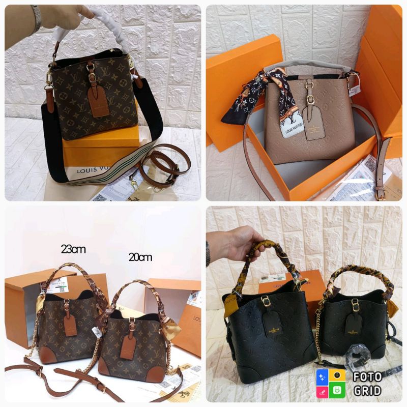 tas fashion Hobo bucket slingbag free syall dan free box