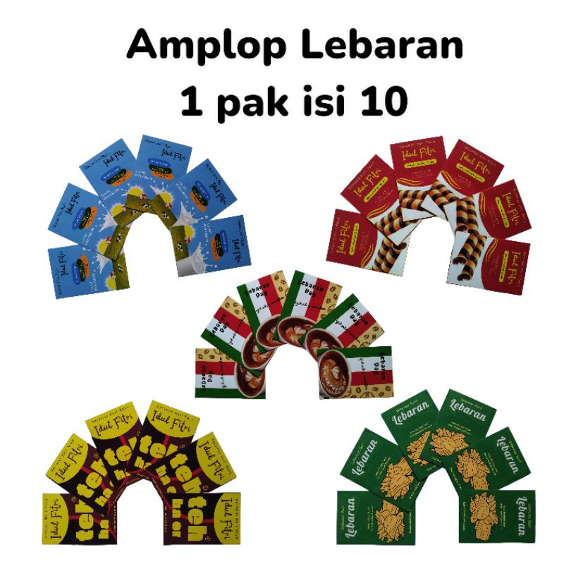 

Amplop Snack isi 10