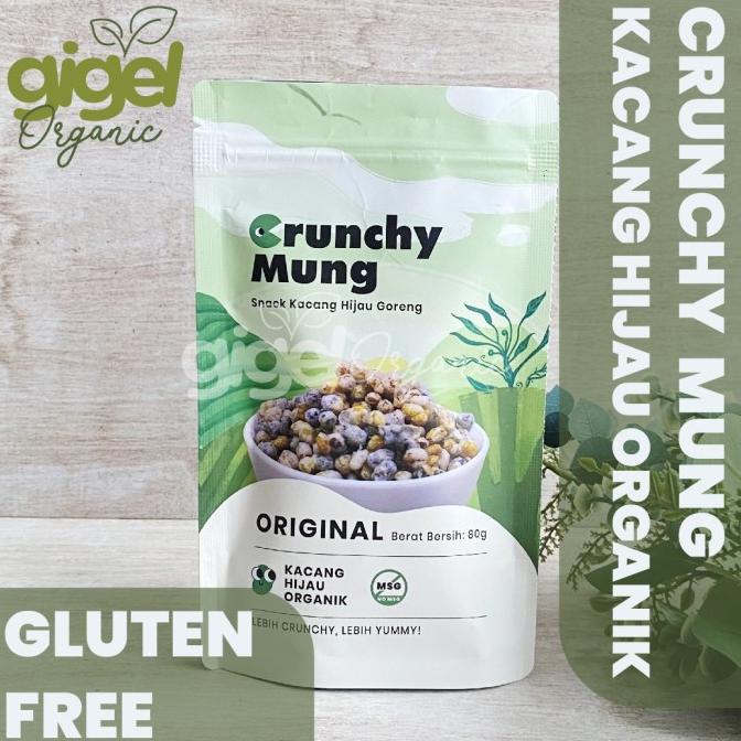 

TERBARU CRUNCHY MUNG KACANG HIJAU ORGANIK - 80G - GLUTEN FREE, NO MSG, GIGEL