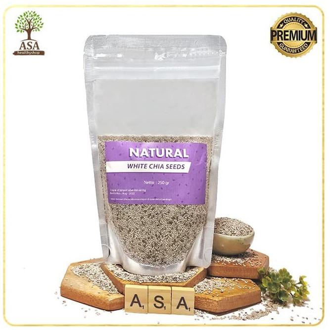 

STOK TERBATAS WHITE CHIA SEED MEXICO 250 GRAM