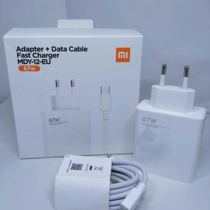 Terlaris Charger Xiaomi 67W Usb Tipe C Fast Charging Original 100% Mdy-12-Eu