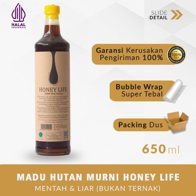 

Madu Asli Hutan Honey Life, | Madu Murni Forest Honey 650Ml