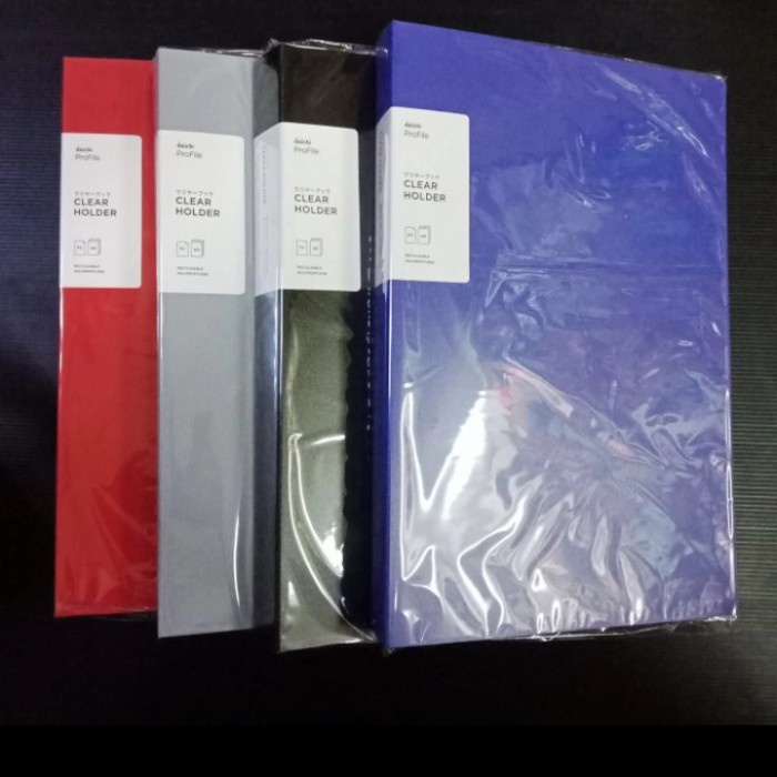 

Terlaris Clear Holder 60 Sheet Daichi Folio