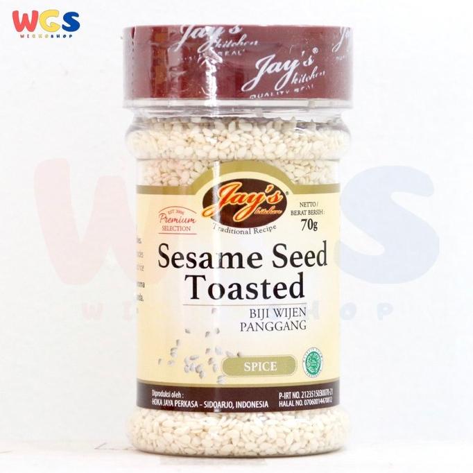 

TERBARU JAYS SESAME SEED TOASTED BIJI WIJEN PANGGANG SPICE 70 GR