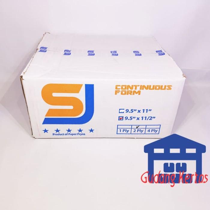 

CONTINUOUS FORM 9.5 X 11/2 2PLY SJ STANDAR PRS - BAGI 2