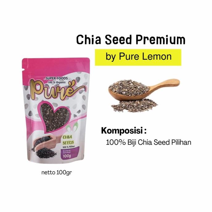 

SALE CHIA SEED PREMIUM BY PURE LEMON