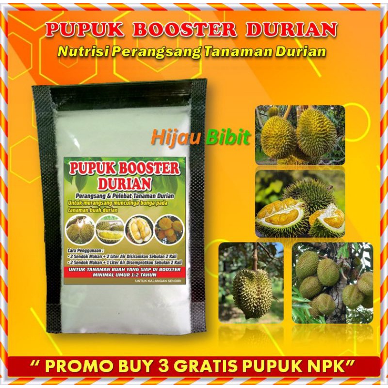 pupuk booster durian perangsang & pelebat buah