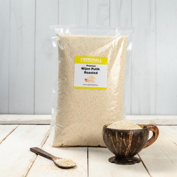 

PRODUK WIJEN PUTIH ROASTED / WIJEN PUTIH PANGGANG 1 KG