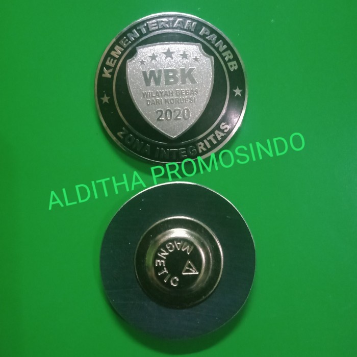Terlaris Pin Pin Wbk 2020 Zona Integritas