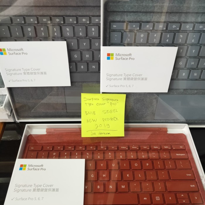 Terlaris Keyboard Microsoft Surface Pro 7 6 5 Signature Type Cover Keyboard