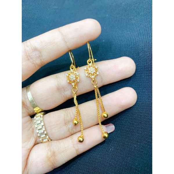 Anting titanium import kode 06 ,awet,tahan lama