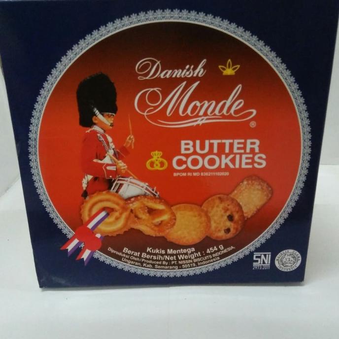 

KUE KALENG [DIJUAL] MONDE BUTTER COOKIES 454 GR KALENG KOTAK ROTI KUE LEBARAN EL09I09A82L