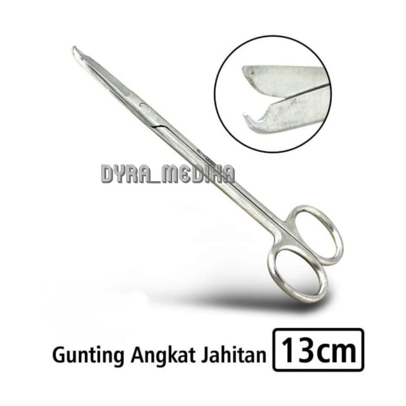 

GUNTING ANGKAT JAHITAN 13CM STAINLESS STEEL/GUNTING BENANG 13CM STAINLESS STEEL