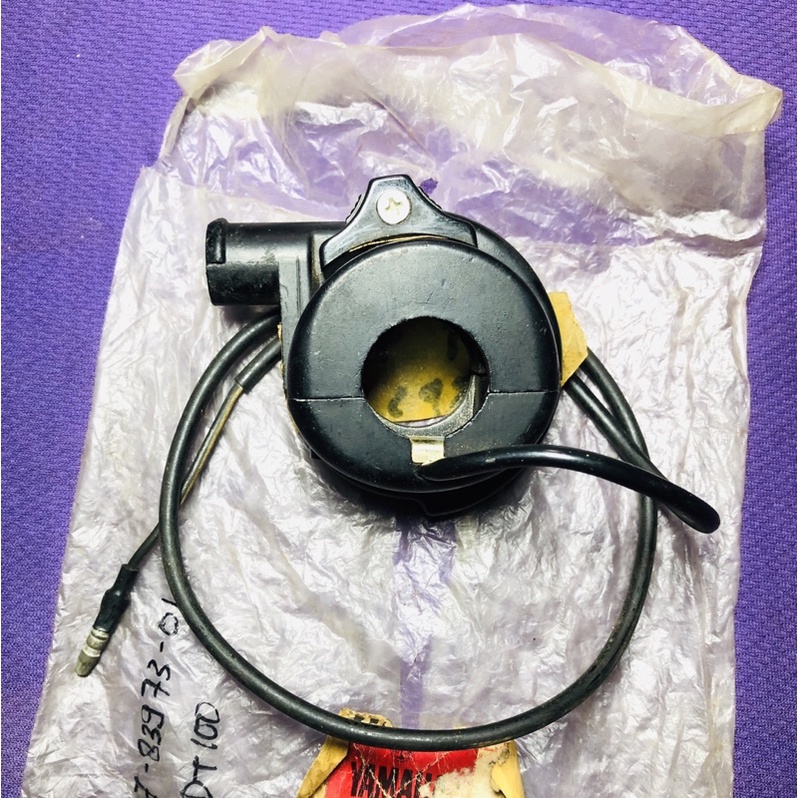 holder gas spontan saklar kanan yamaha dt100 dt100x enduro dtx 437 83973 01 japan original nos