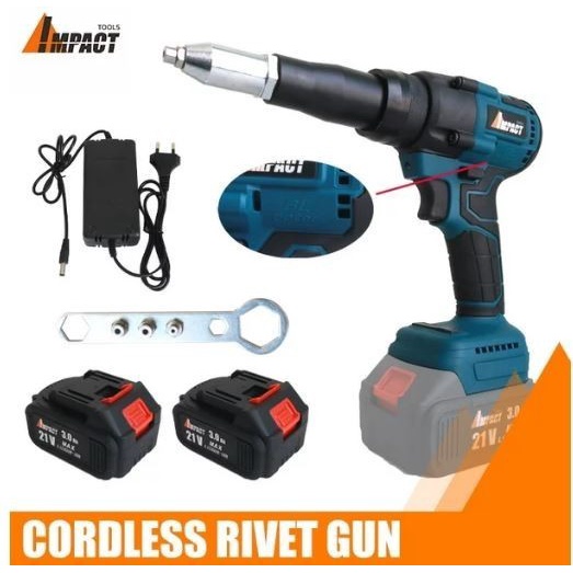 Rivet Cordless Portable Impacttools Mesin Rivet 2.0Ah Brushless
