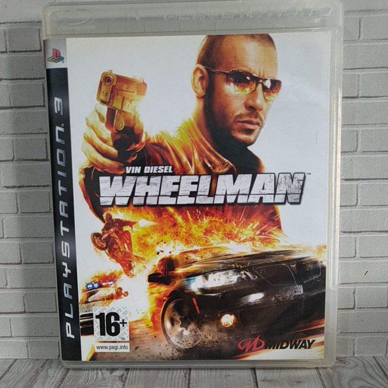 BD CD KASET ORIGINAL PS3 Wheelman Usa Bahasa Inggris Lengkap manual book