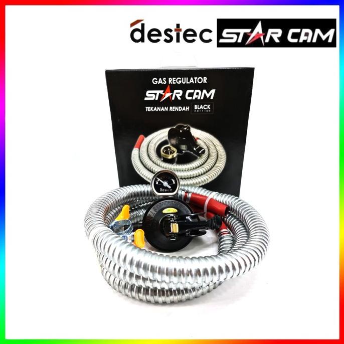Regulator Gas LPG StarCam SC-23MSS Star Cam SC23MSS Meter dan Selang