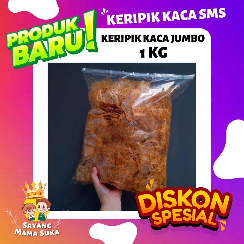

KERIPIK KACA 1 KG
