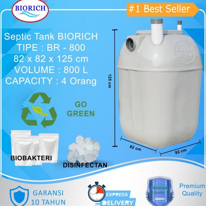 Septic Tank Bio - BIORICH Septictank Biofil - Septik Tang Biotech
