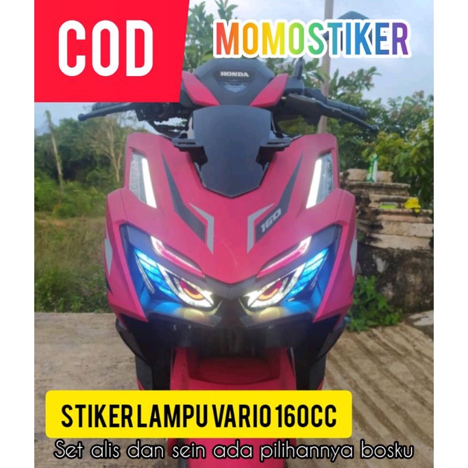 stiker lampu dan sein vario new 2023 160cc vario 160cc