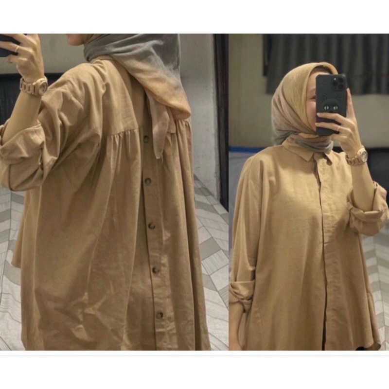 Rika Much Button Top