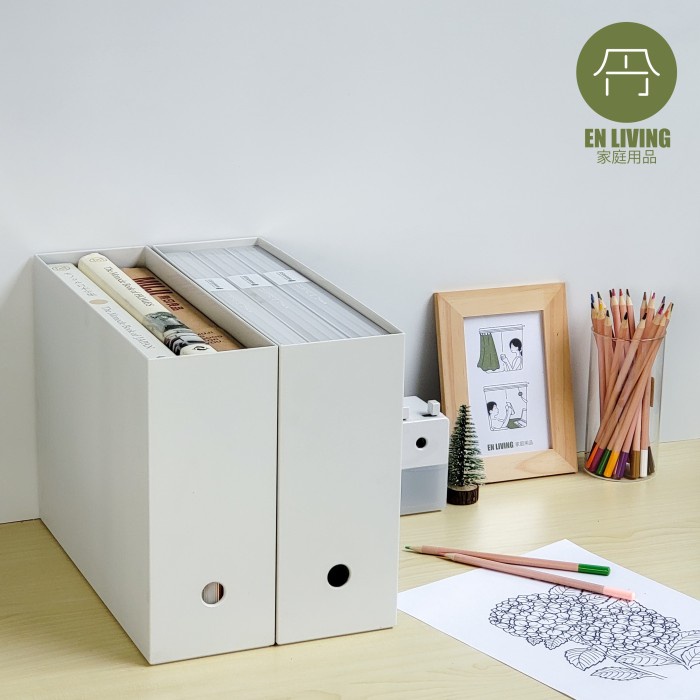 

Terlaris En Living Pp Organizer Box Deep / Kotak Serbaguna / File Box