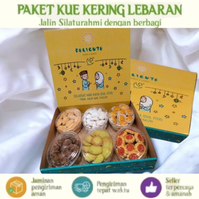 

Hampers Parcel Ramadan Kue Kering Lebaran Delicute Isi 6Pcs Pengiriman Cepat