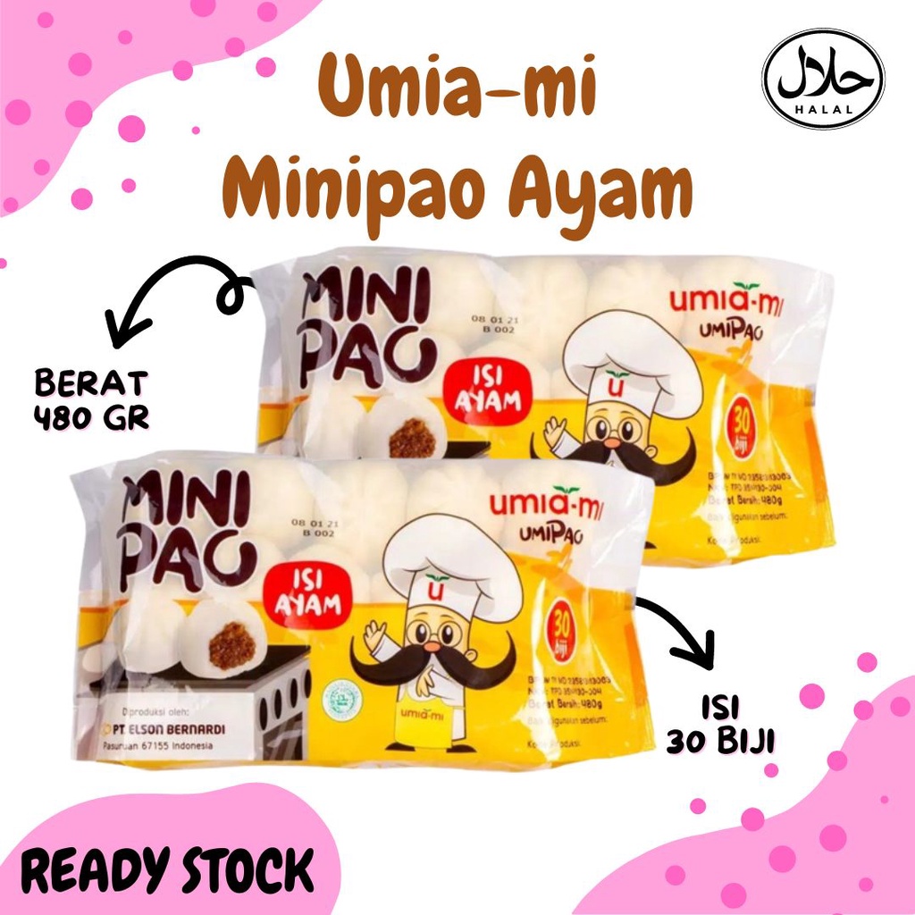 

Minipao Isi Ayam Umiami Isi 30 Biji Frozen Food Banjarmasin BISA KIRIM INSTAN
