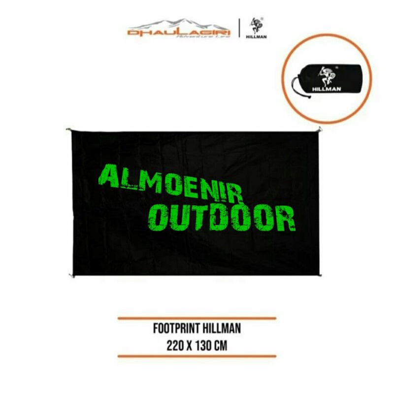 footprint tenda hillman cloud up smart earlybird 130x200cm 2-3 orang