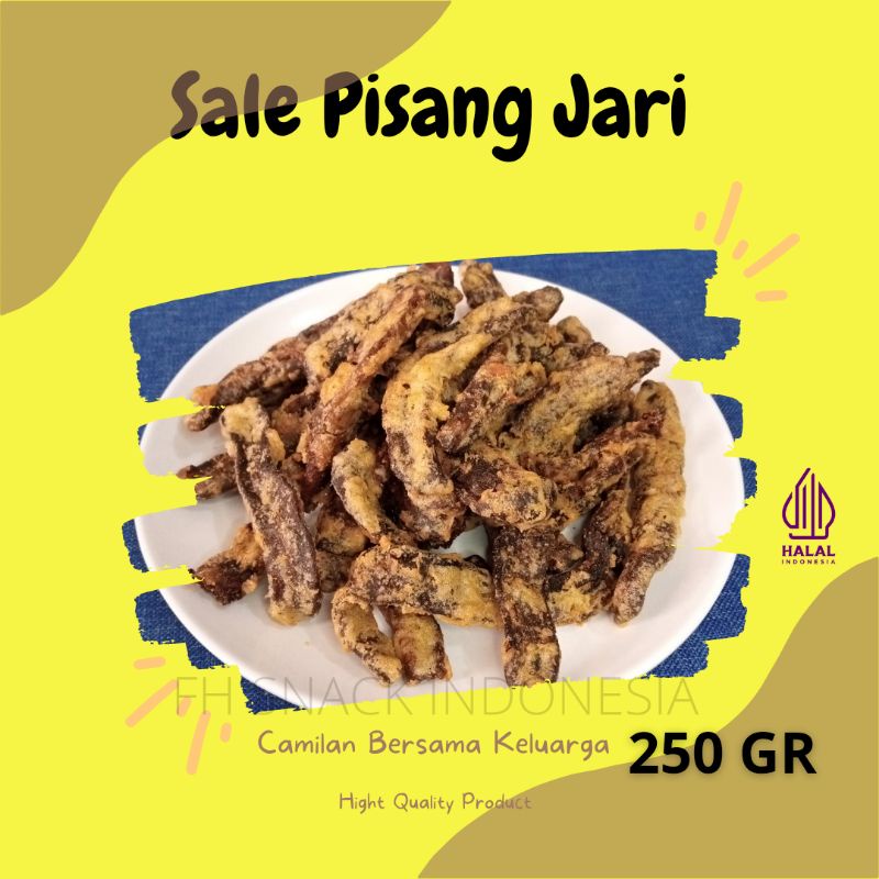 

Sale Pisang Jari Crispy 250 Gr | Pisang Sale