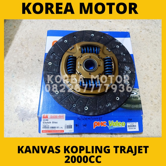 Kampas Kopling Hyundai Trajet 2000cc Disc Clutch Plat Trajet murah
