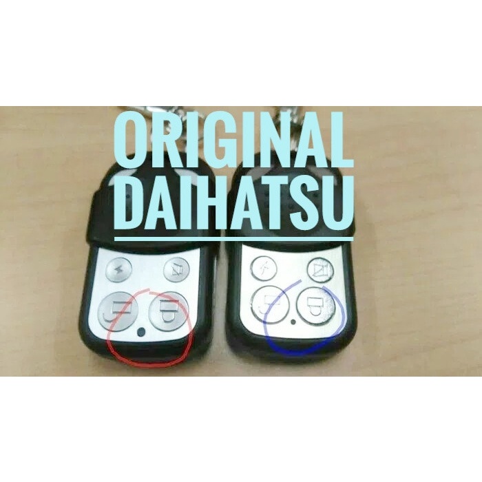 Kupe Remot Alarm Mobil Daihatsu Terios, Xenia, Luxio Original - Led Besar